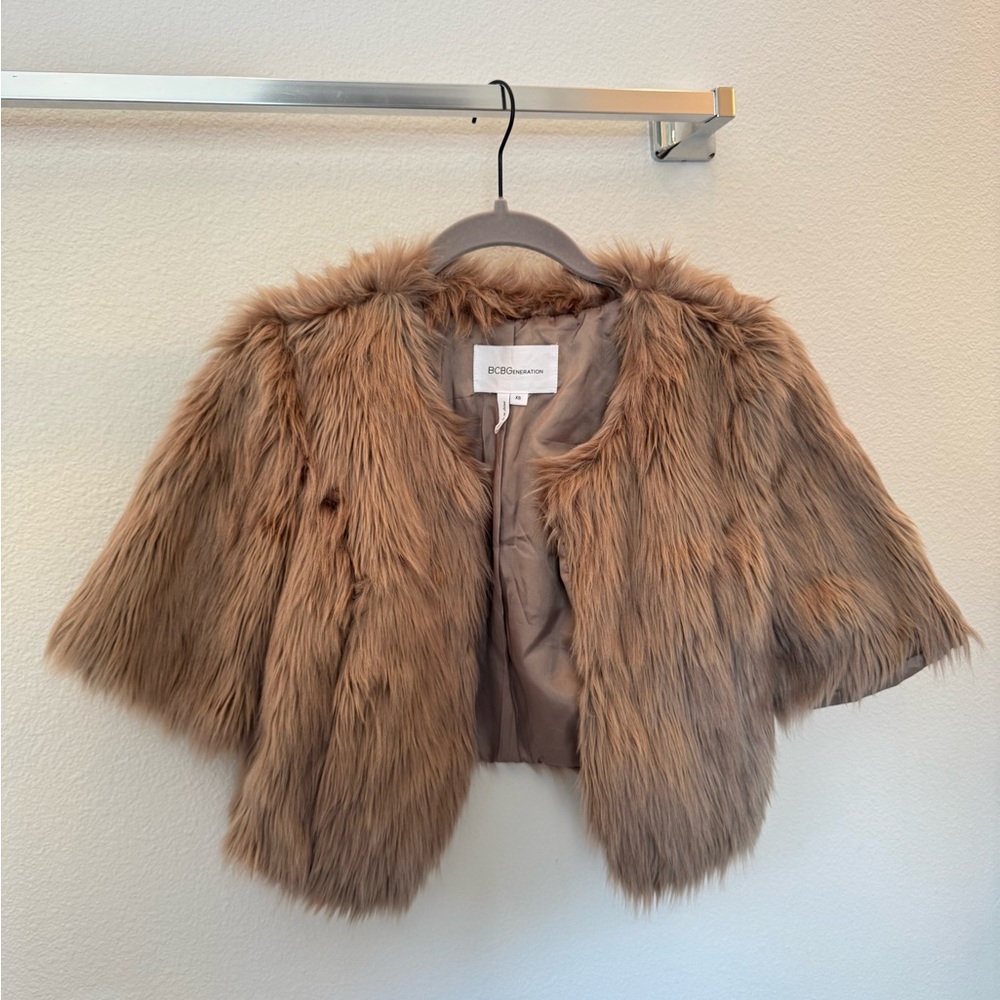 BCBGeneration Fur Shrug
